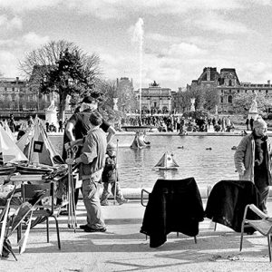 Boating Tuileries Gardens | Limited Edition | Patrick Donald Boating Tuileries Gardens | Limited Edition | Patrick Donald
