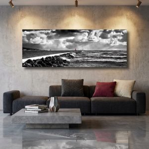 Great South Wall, Poolbeg Lighthouse, Dublin Bay | Acrylic Finish | Patrick Donald