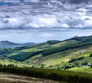 Towards Wicklow from Dublin Mountains | Framed Photograph | Patrick Donald
