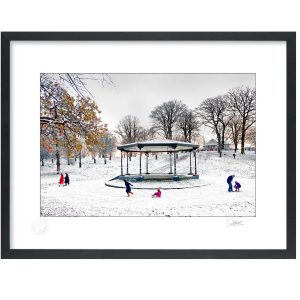 Phoenix Park Bandstand, Winter 2010 | Signature Print | Patrick Donald