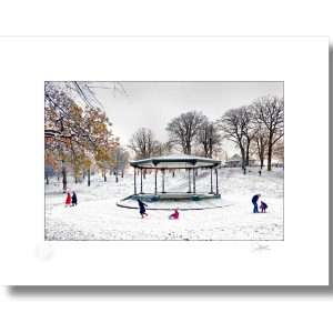 Phoenix Park Bandstand, Winter 2010 | Signature Print | Patrick Donald