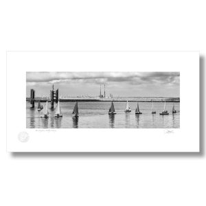 Dun Laoghaire, Poolbeg Chimneys | Signature Print | Patrick Donald Dun Laoghaire, Poolbeg Chimneys | Signature Print | Patrick Donald