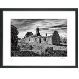 Traditional Irish Cottage Ruin, Aran Islands | Signature Print | Patrick Donald Traditional Irish Cottage Ruin, Aran Islands | Signature Print | Patrick Donald