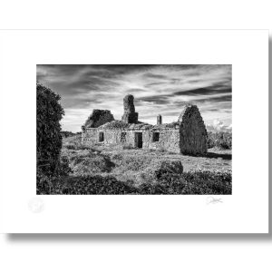 Traditional Irish Cottage Ruin, Aran Islands | Signature Print | Patrick Donald Traditional Irish Cottage Ruin, Aran Islands | Signature Print | Patrick Donald