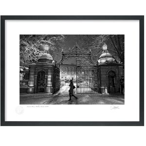 Leinster House Winter Scene |  | Signature Print | Patrick Donald