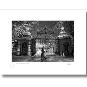 Leinster House Winter Scene |  | Signature Print | Patrick Donald