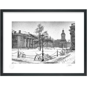 Trinity College Dublin, Winter Scene | Signature Print | Patrick Donald
