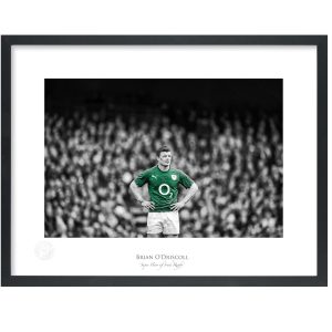 Brian O’Driscoll, Super Hero of Irish Rugby | Print | Patrick Donald Brian O’Driscoll, Super Hero of Irish Rugby | Print | Patrick Donald