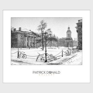 Trinity College Dublin in the Snow | Poster | Patrick Donald Trinity College Dublin in the Snow | Poster | Patrick Donald