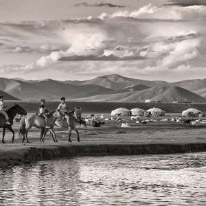 Nomadic Camp Outer Mongolia | Limited Edition | Patrick Donald Nomadic Camp Outer Mongolia | Limited Edition | Patrick Donald